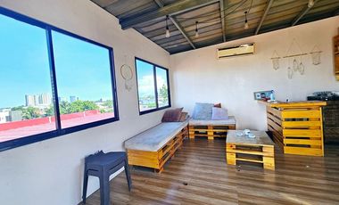 Semi-furnished Apartment for rent in Downtown Davao City with ROOFDECK usage!