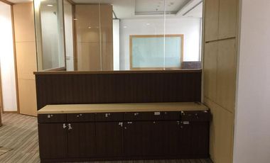 For Lease Office Space 500sqm Semi Furnished at Menara Sudirman, SCBD South Jakarta