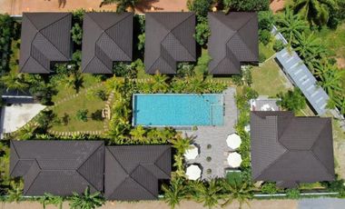 Urgent sale!! Beautiful Three-bedroom villa with 6-Bungalow, Near Klong Muang Beach for sale in Krabi