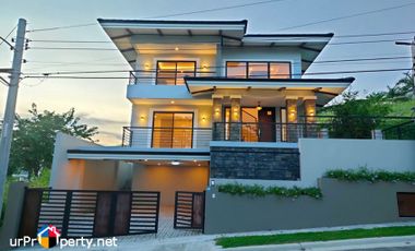 for sale modern house with overlooking view in talisay cebu