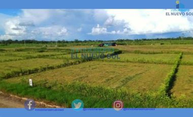 ¡¡SUPER GANGA COMPRA LOTE CON ESCRITURAS,RECIBO PERMUTA!!SECTOR AV PTO LOPEZ
