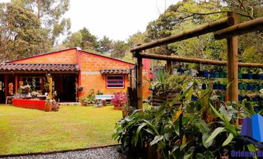 Casa campestre en venta ubicada en el corregimiento de Santa Elena, parcelación santa teresa