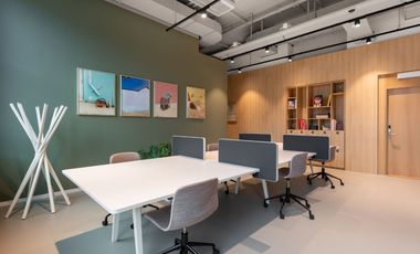 Encuentra un escritorio de uso exclusivo y empieza a trabajar en Chia, Spaces Sybellius