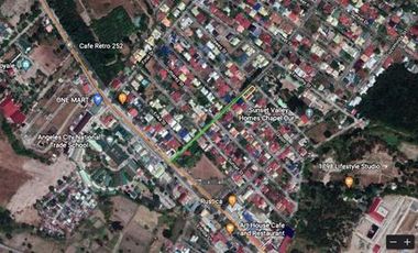 RESIDENTIAL LOT IDEAL FOR TOWNHOUSES OR CONDO TYPE APARTMENTS CORNER VERY NEAR TO CLARK AND ROCKWELL PAMPANGA