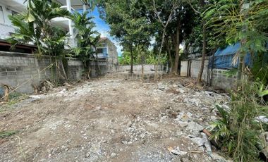 Land for sale in Bang Pu, in the village, with water, electricity, ready. Tai Ban Mai Subdistrict, Samut Prakan /48-LA-64019