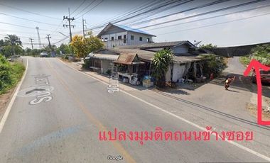 ขายที่ดิน 2 แปลงติดกัน เนื้อที่ 14-1-41 ไร่ กว้าง 60x370 ม. ซอยเฉลิมพระเกียรติ จ.สมุทรสาคร