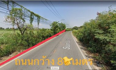ขายที่ดิน 2 แปลงติดกัน เนื้อที่ 14-1-41 ไร่ กว้าง 60x370 ม. ซอยเฉลิมพระเกียรติ จ.สมุทรสาคร