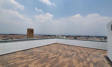 DEPARTAMENTO EN VENTA EN METEPEC EN LLANO GRANDE. PENT-HOUSE, BELLEZZIAN GRAND LIVING, PRECIO DE OPORTUNIDAD.