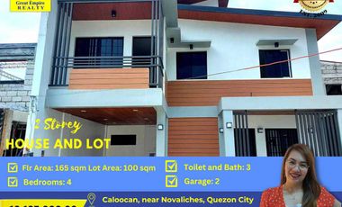 House and Lot for sale in Caloocan near Quirino Highway Novaliches Quezon City