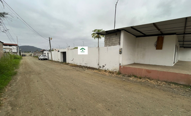 VENTA DE TERRENO DE OPORTUNIDAD A 10 METROS DEL PASO LATERAL DE PORTOVIEJO