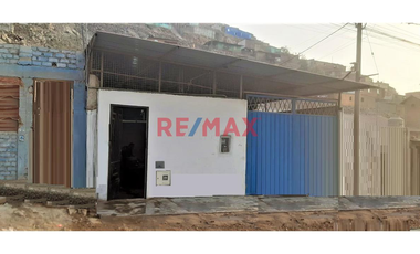 Vendo 184 M2 Para Vienda Y/O Oficina Con Deposito 1 Piso En Jicamarca - Huarochirí San Juan De Lurigancho Lima