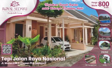 10 KM Tugu Jogja, Fasum Kolam Renang, Siap Huni