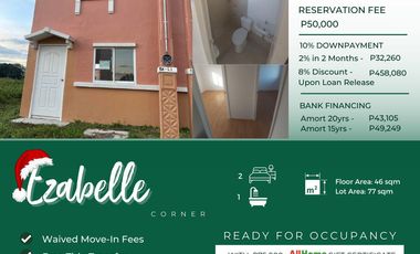 2 Bedroom House and Lot for sale in General trias