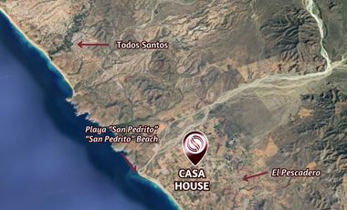 Casa cerca de la playa, alberca común, en venta, El Pescadero, Todos Santos