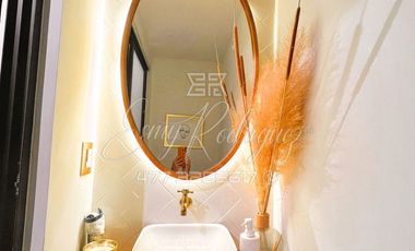 CASA EN RENTA, RESIDENCIAL SAN ÁNGEL,UNA PLANTA, 3 REC CON BAÑO, SIN MUEBLES, TERRAZA