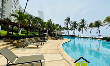 Departamento en venta de 3 recámaras con vista al mar de Acapulco
