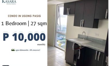 PRE SELLING 10,000 month 1 Bedroom in Kasara, Pasig City