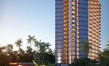 Departamento en Cancún en venta de 2 recamaras  con vista a laguna