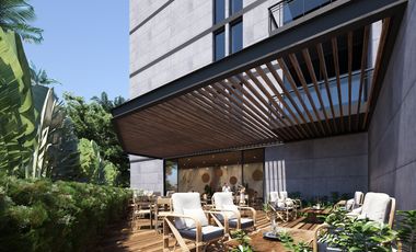 Departamento en Cancún en venta de 2 recamaras  con vista a laguna