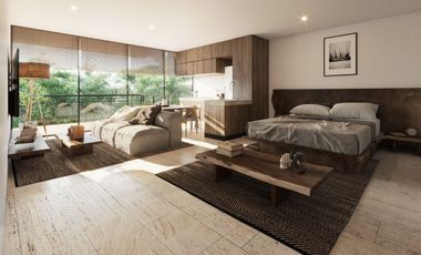 Departamento en Cancún en venta de 2 recamaras  con vista a laguna