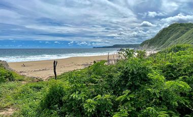 TERRENOS A PIE DE PLAYA CERCA DE HUATULCO