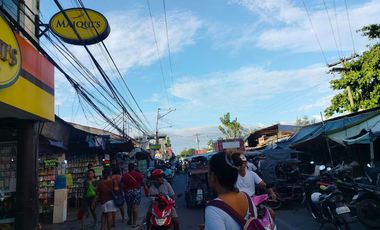 Commercial lot for sale infront of public market Danao City cebu for 18m negotiable
