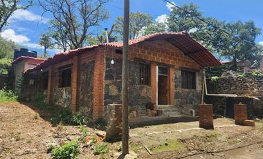 Casa rústica tipo cabaña en venta, San Bartolo Xicomulco, Milpa Alta