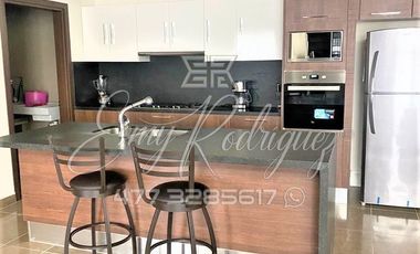 DEPARTAMENTO EN PUNTO NORTE DE EL MOLINO RESIDENCIAL, AMUEBLADO, VISTA PANORAMICA