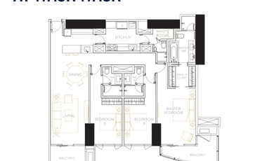3 Bedroom Unit For Sale in Shang Residences at Wack Wack, Mandaluyong City!