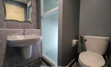 2-storey townhome for sale in Villaggio Bangna (Abac Bangna), Front of the house facing north,  near the clubhouse, special price