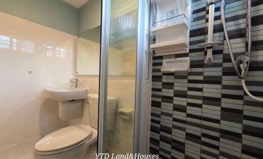 2-storey townhome for sale in Villaggio Bangna (Abac Bangna), Front of the house facing north,  near the clubhouse, special price
