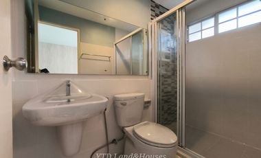 2-storey townhome for sale in Villaggio Bangna (Abac Bangna), Front of the house facing north,  near the clubhouse, special price