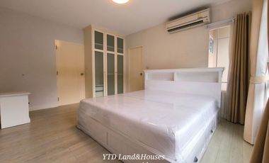 2-storey townhome for sale in Villaggio Bangna (Abac Bangna), Front of the house facing north,  near the clubhouse, special price