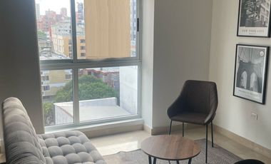 Apartaestudio amoblado en arriendo en Alto Prado.