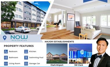 For Sale: 1-Bedroom Condominium in Now Residences Near Clark Pampanga