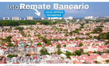 CASA EN REMATE BANCARIO JOYAS DE IXTAPA ZIHUATANEJO GUERRERO