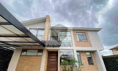 EXCLUSIVA CASA EN VENTA EN CAJICA, SIN ADMINISTRACION