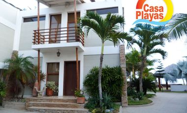 Casa de Venta frente al mar en Playas Villamil de lujo, via a Data Posorja