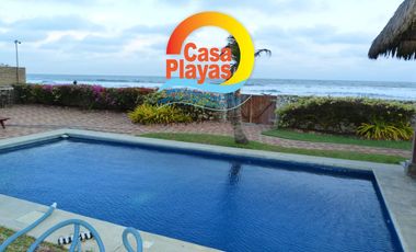 Casa de Venta frente al mar en Playas Villamil de lujo, via a Data Posorja