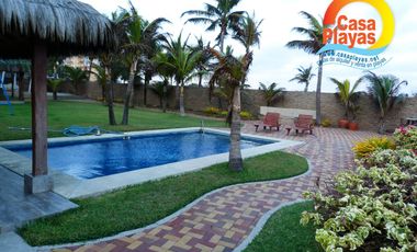 Casa de Venta frente al mar en Playas Villamil de lujo, via a Data Posorja