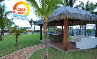 Casa de Venta frente al mar en Playas Villamil de lujo, via a Data Posorja