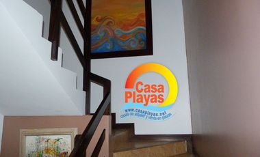 Casa de Venta frente al mar en Playas Villamil de lujo, via a Data Posorja