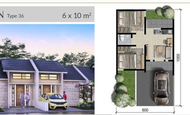 Rumah Strategis Cluster Montana Golden East Kebomas Gresik