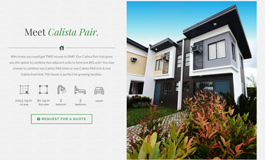 Free Aircon and up to 45-60k PHP off discount (STO TOMAS, BATANGAS)
