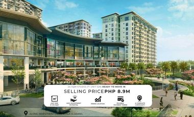 Rush Sale Ready To Move-In Studio Condos 24 SQM  Near Alabang Town Center