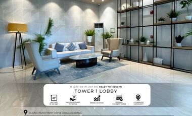 Premium 1 BR Condo 51 SQM Ready to Move in Near Alabang Town Center