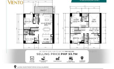 Special Condo Unit 4 Bed Room Bi Level Near Alabang Town Center