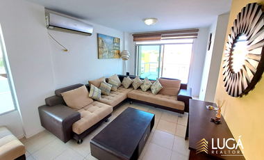 Departamento Amoblado en renta en Urbanización Privada Altos de Manta Beach, Manta Ecuador