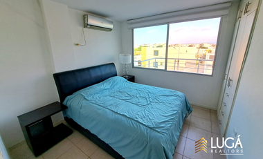 Departamento Amoblado en renta en Urbanización Privada Altos de Manta Beach, Manta Ecuador