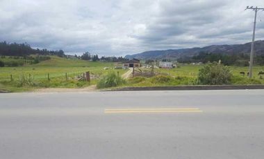 Excelente terreno en venta 10.000m2 mas Nave Industrial Vía Cumbe Cuenca